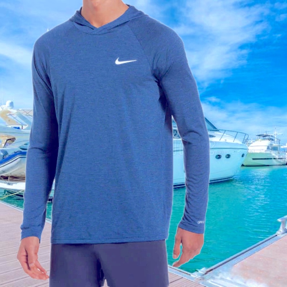 Nike Dri-FIT Long Sleeve Hooded Hydroguard Top